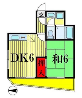 サザンコート【5階】の間取り