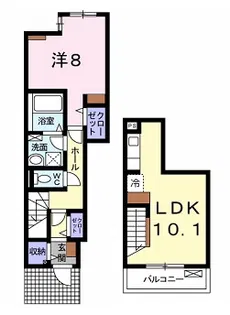 リヴェール アイの間取り