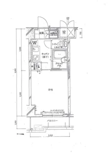 ルーブル蒲田伍番館【4階】の間取り