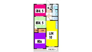 U・Iファミリオ【2階】の間取り