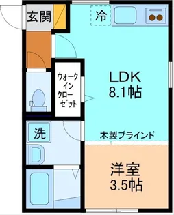 セルフィーロ【2階】の間取り