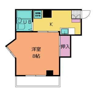 溝口ビル【3階】の間取り