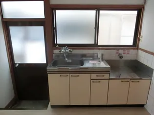 高野アパートのキッチン