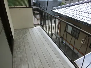 高野アパートの内装