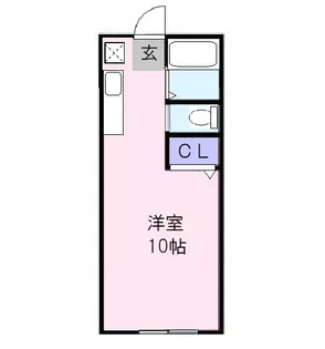 メゾンアミアミ【2階】の間取り