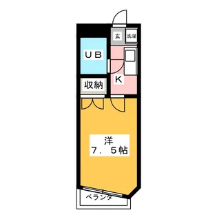 ローゼ湘南【1階】の間取り
