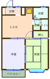 KSハウス【2階】の間取り