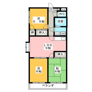 SHANGRILA【2階】の間取り
