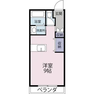 静清第二ハイツ【3階】の間取り