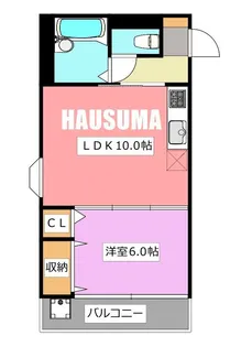 東京都北区滝野川1【マンション】の間取り