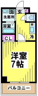 東京都府中市白糸台5【マンション】の間取り