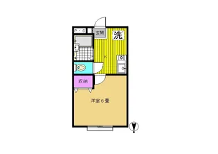 DISCOVERYユタカ【2階】の間取り
