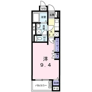 千葉県柏市松ケ崎【マンション】の間取り