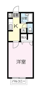 シャルムK【1階】の間取り