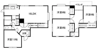 広島県東広島市高屋町小谷【一戸建】の間取り