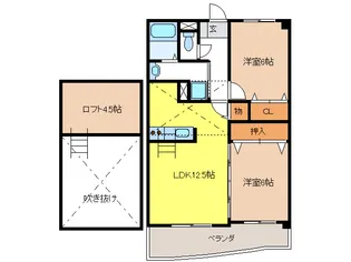 岐阜県岐阜市中西郷4【マンション】の間取り