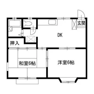 神奈川県小田原市小八幡2【アパート】の間取り