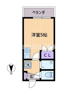 マスモトビル【2階】の間取り