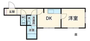ブルーミング南行徳【1階】の間取り