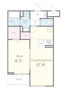 LUCIE TSI【1階】の間取り