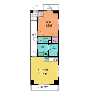 インペリアル南大高【2階】の間取り