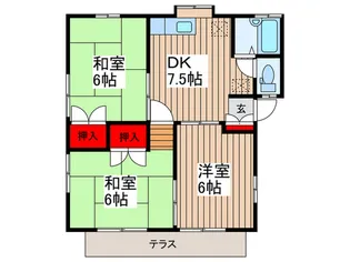 コ-ポヤジマの間取り