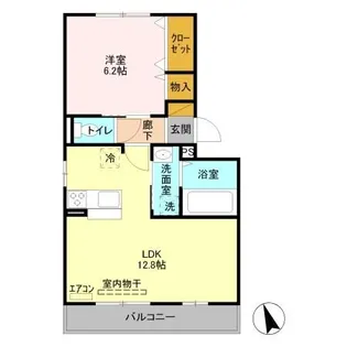 エクリプス【3階】の間取り