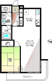 ワコー目白ハイツ【4階】の間取り