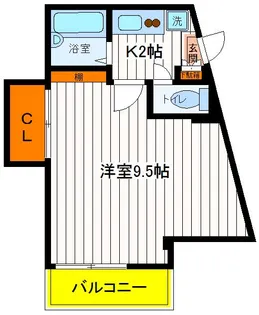 東京都立川市羽衣町3【マンション】の間取り