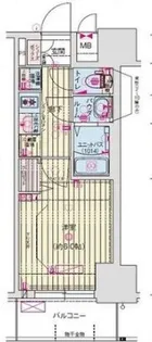 1Kの間取り画像