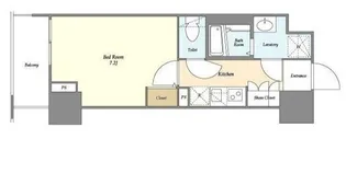 BPRレジデンス町田【11階】の間取り