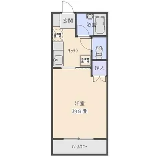 iJハウス観音【1階】の間取り