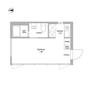 EDIT代々木【2階】の間取り