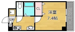 M‘プラザ香里弐番館【10階】の間取り