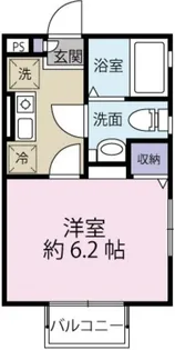 東京都国分寺市西恋ヶ窪2【アパート】の間取り