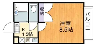 岡山県岡山市東区大多羅町【アパート】の間取り