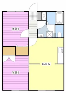 ミーテルーチェ村松【2階】の間取り
