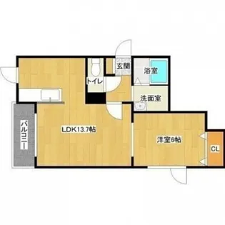 レインボーハウスLumiere【3階】の間取り