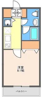 クローバー【1階】の間取り