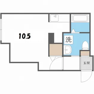Prestige Sapporo【4階】の間取り