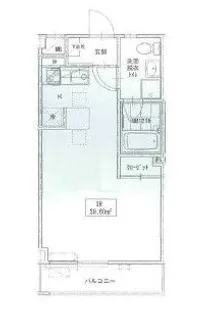 千葉県八千代市大和田新田【マンション】の間取り