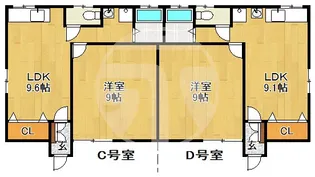 宮崎県都城市年見町【一戸建】の間取り