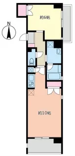 ウェルカーサ横浜関内【7階】の間取り