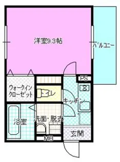 ブランシェ【3階】の間取り
