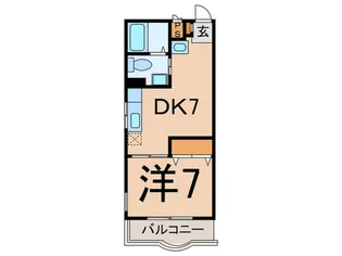 ヴィ鶴見【1階】の間取り