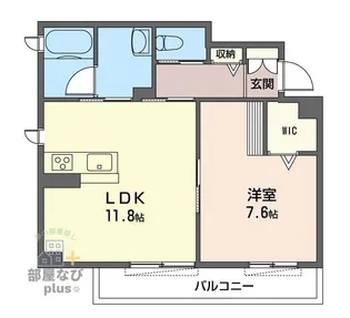 Maison Reve【1階】の間取り