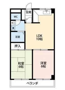 ナカマチビル【3階】の間取り