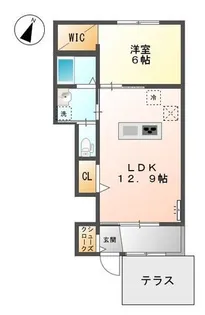 東京都八王子市大塚【アパート】の間取り