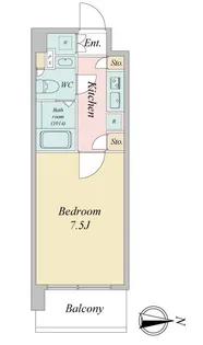 東京都江東区平野3【マンション】の間取り