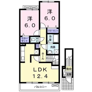 Mei Avenue【2階】の間取り